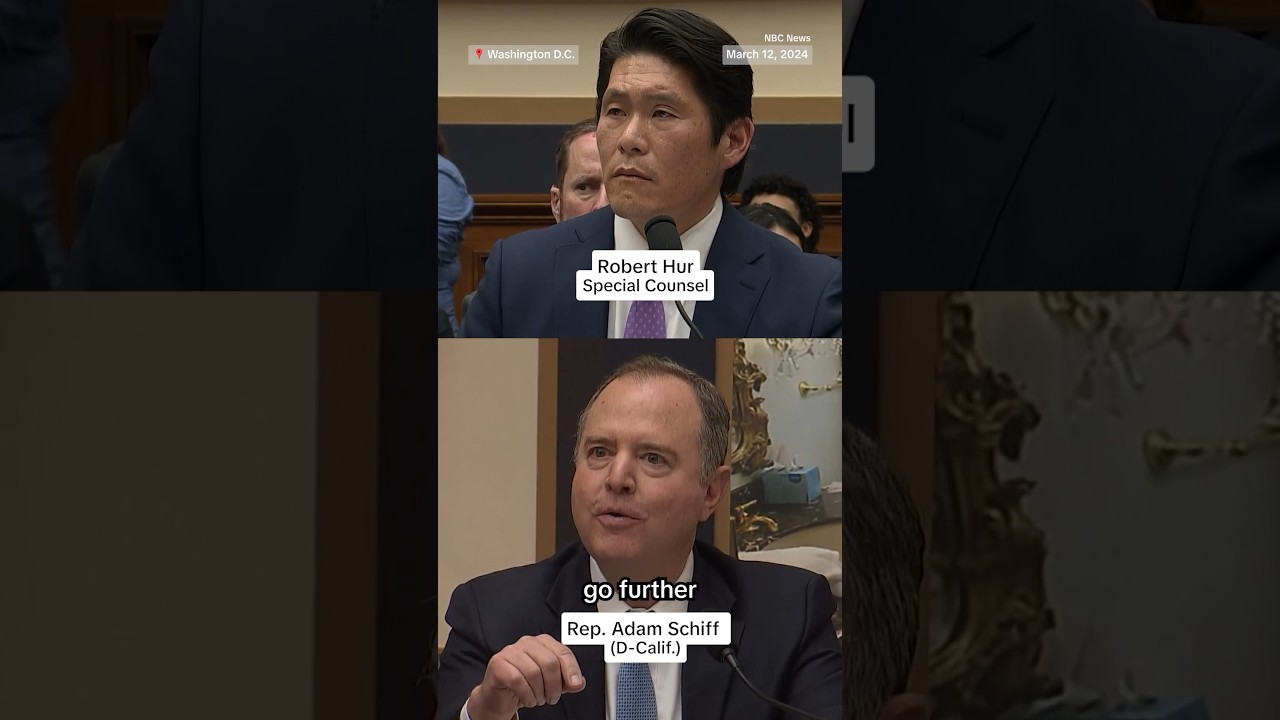 Rep. Schiff accuses Robert Hur of being &lsquo;deeply prejudicial&rsquo; with Biden report