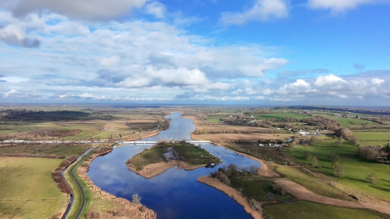 Рыбалка в Ирландии на реке Shannon.