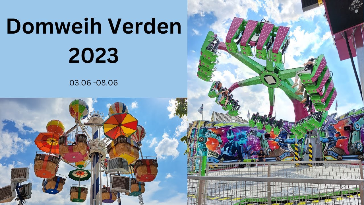 Domweih Verden 2023 | Die Stadt steht auf dem Kopf
