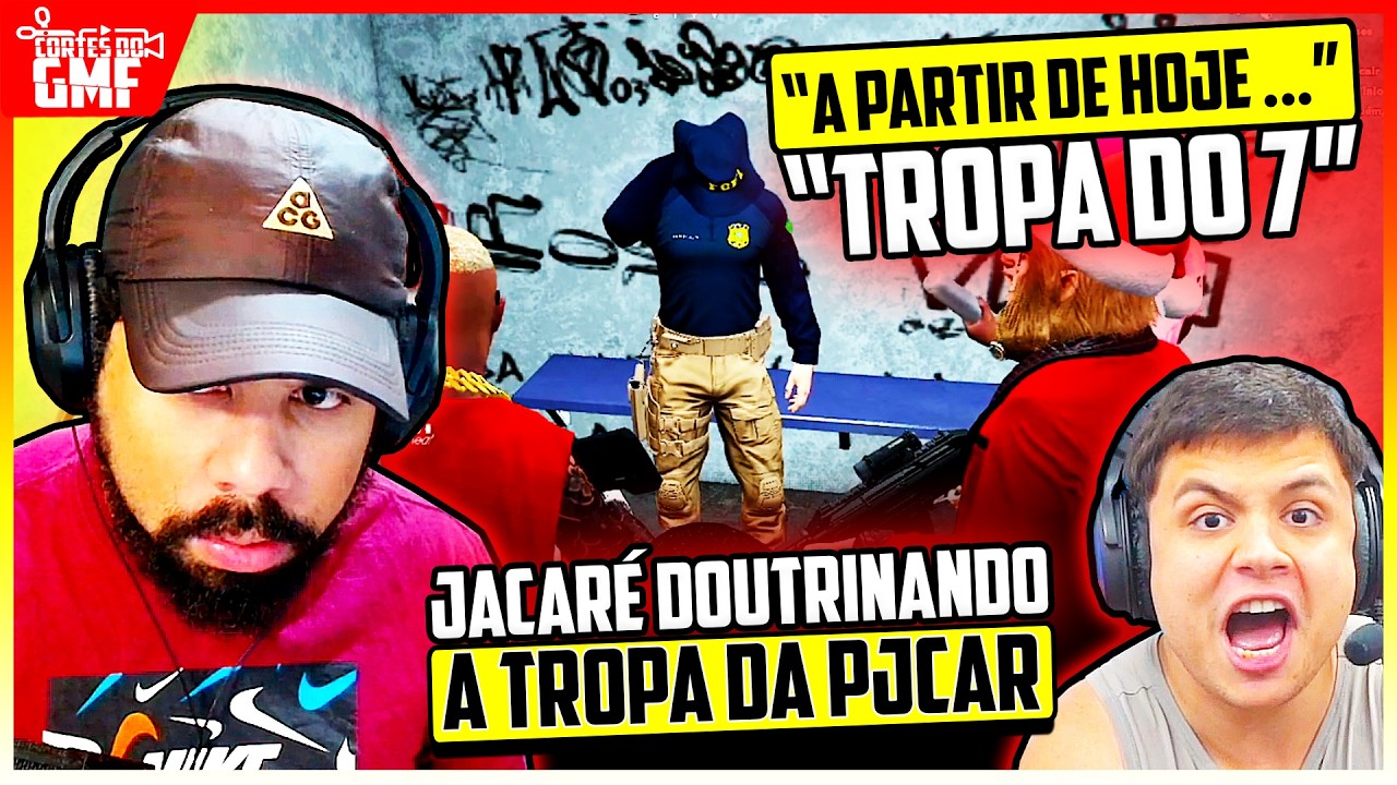 RP GIGANTE?😮 PAULINHO n&atilde;o VAI ACREDITAR no que o JACAR&Eacute; PEREIRA est&aacute; FAZENDO na CAPITAL CITY GTA RP