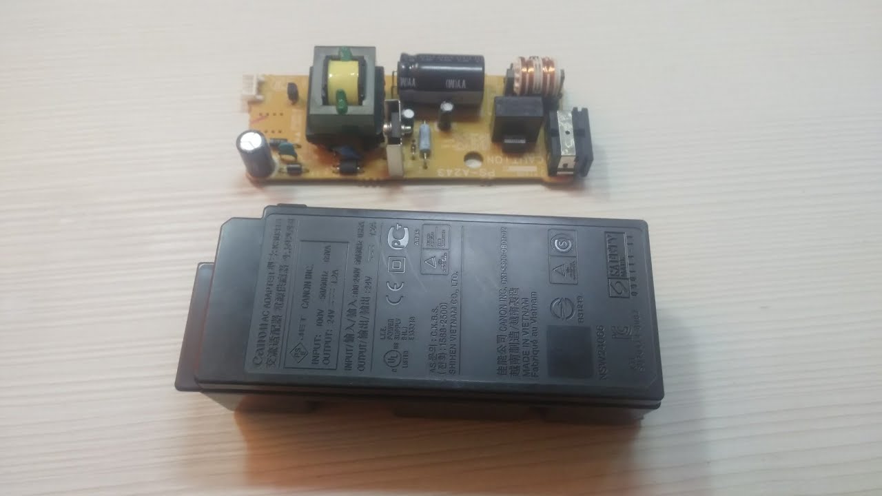 Переделка БП от принтера Canon MP240