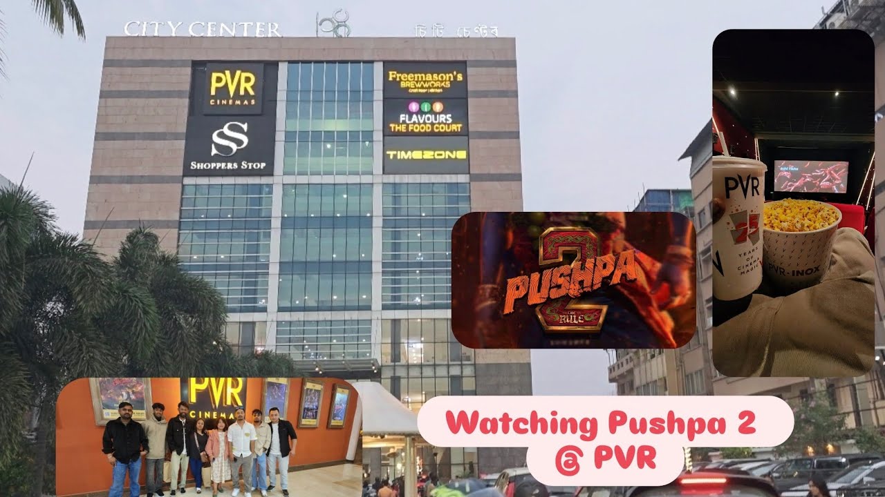 Watching Pushpa 2 at PVR City Centre Guwahati | Sneakers Shopping @PVRCinemasOfficial @PUMA