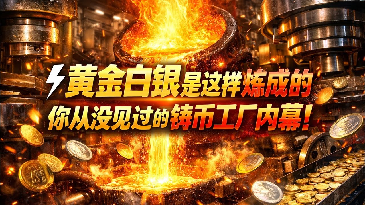 ⚡Как производятся золото и серебро: закулисная история монетного двора, которого вы никогда раньш...