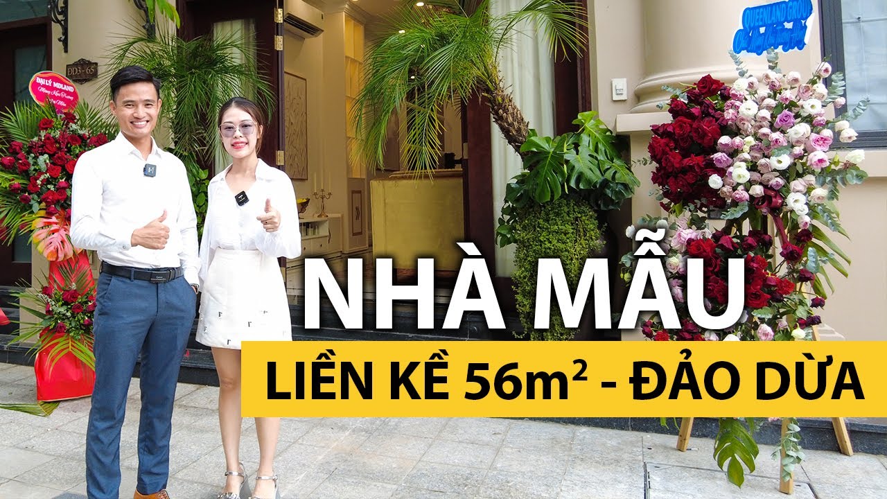 [Review] nhà mẫu liền kề 56m2 Đảo Dừa |Vinhomes Ocean Park 2