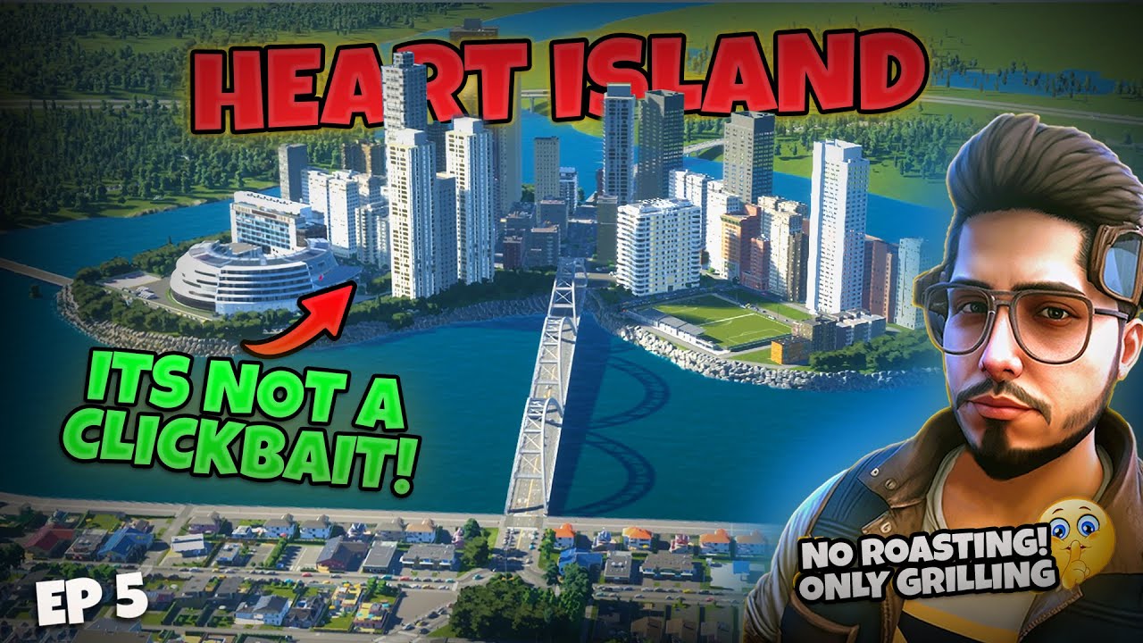 Creating the Ultimate Heart-Shaped Island in Cities: Skylines 2