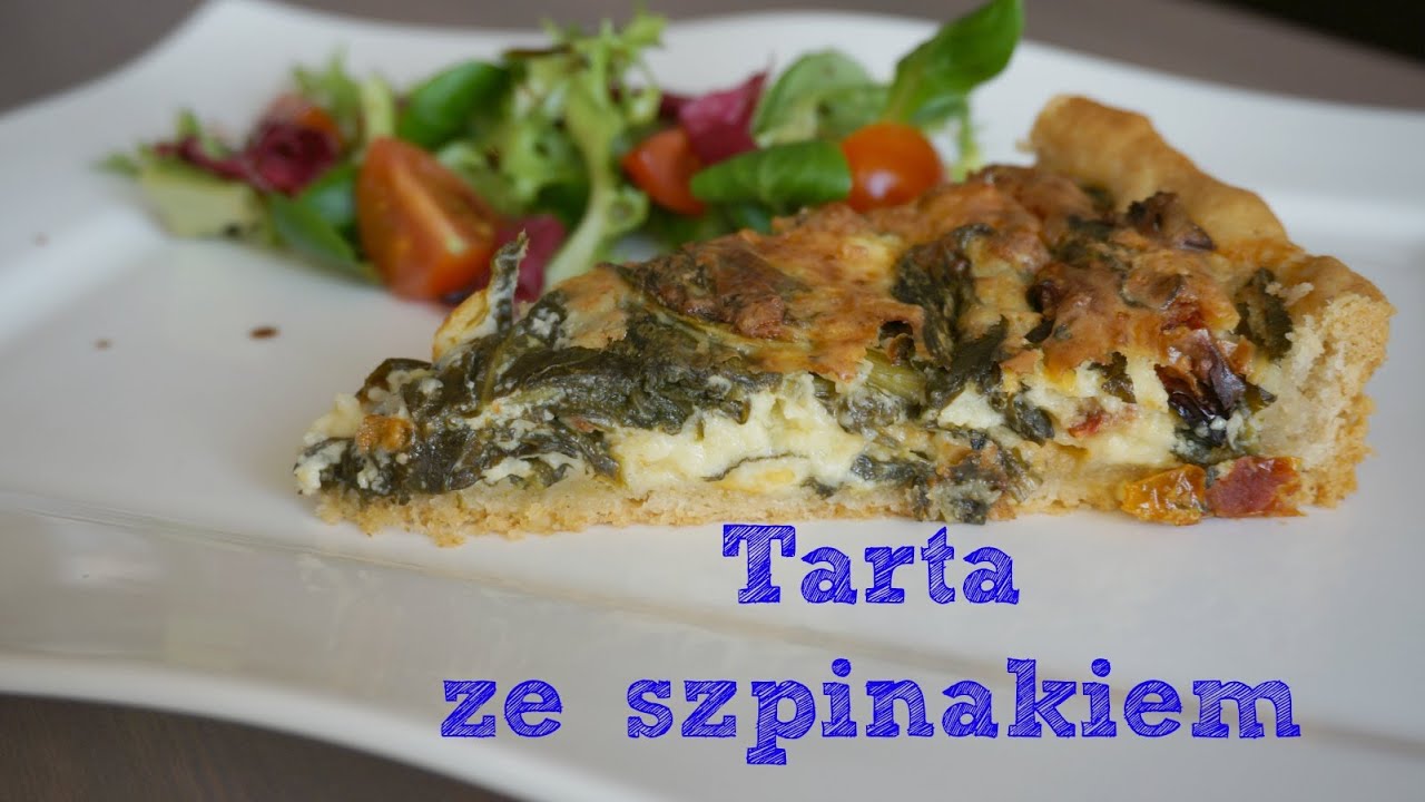 Tarta ze szpinakiem
