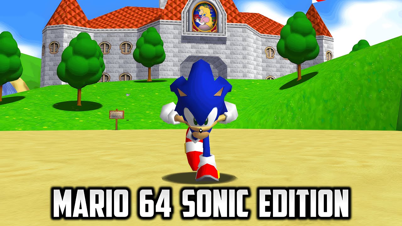 ⭐ Super Mario 64 - Sonic Edition