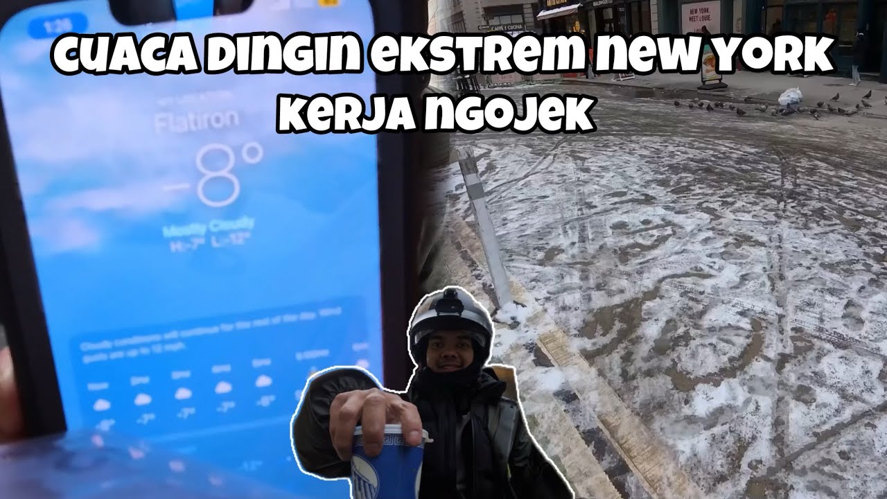 CUACA DINGIN EKSTREM SAMPE MINUS 8 DI NYC