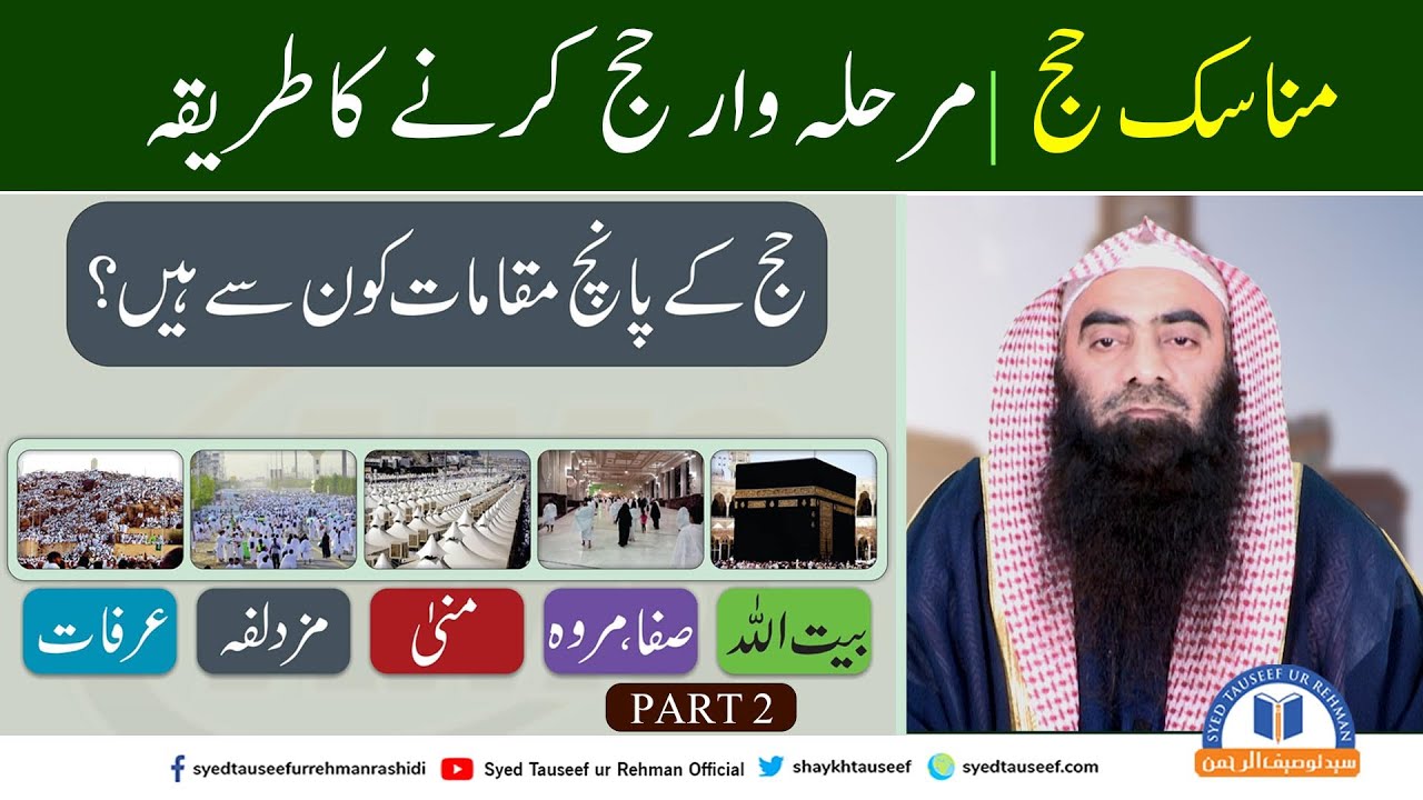 How to perform Hajj | Haj karnay ka tareeqa | Hajj 2025 | Urdu/Hindi | Sheikh Tauseef ur Rehman