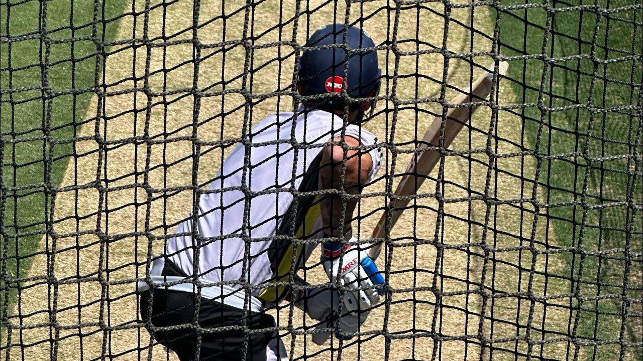 Virat Kohli’s intense batting session in the nets at MCG | Full Video from Melbourne