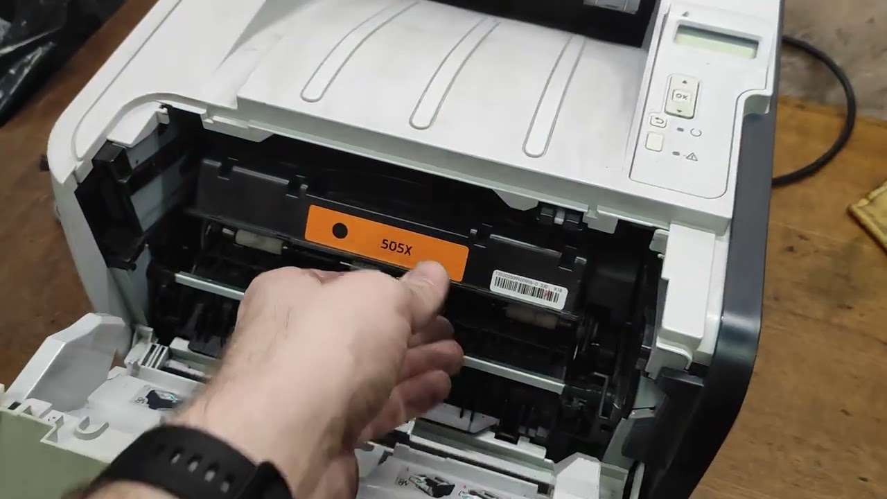 HP P2055 цикличная инициализация и перезагрузка I Решение