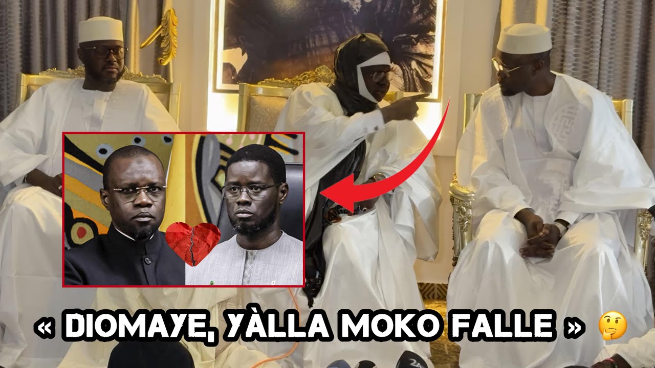 Conflit Sonko&ndash;Diomaye : le Khalif des Lay&egrave;nes recadre Sonko &laquo; Diomaye, Y&agrave;lla moko fal&hellip; &raquo; 😱