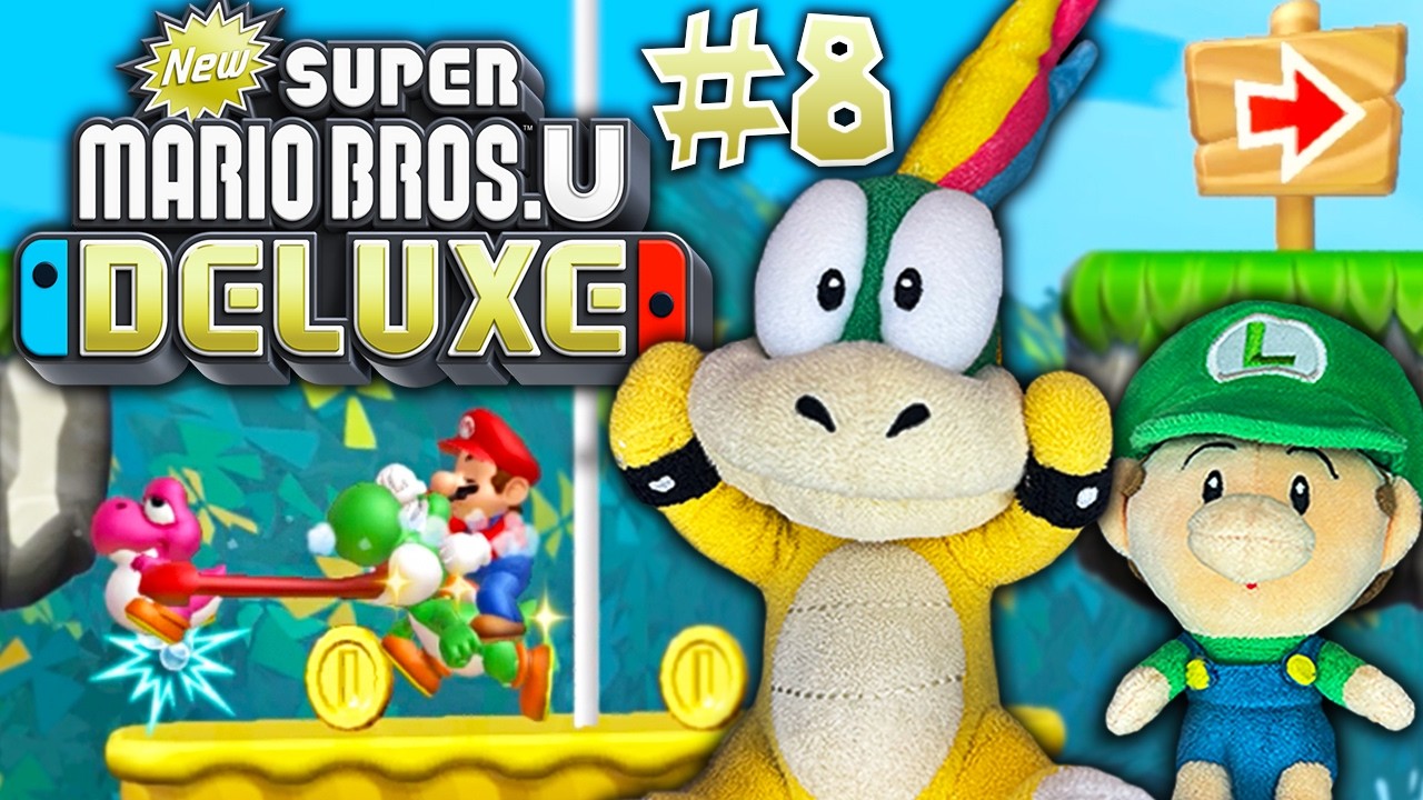 Lemmy Plays New Super Mario Bros U Deluxe Episode 8