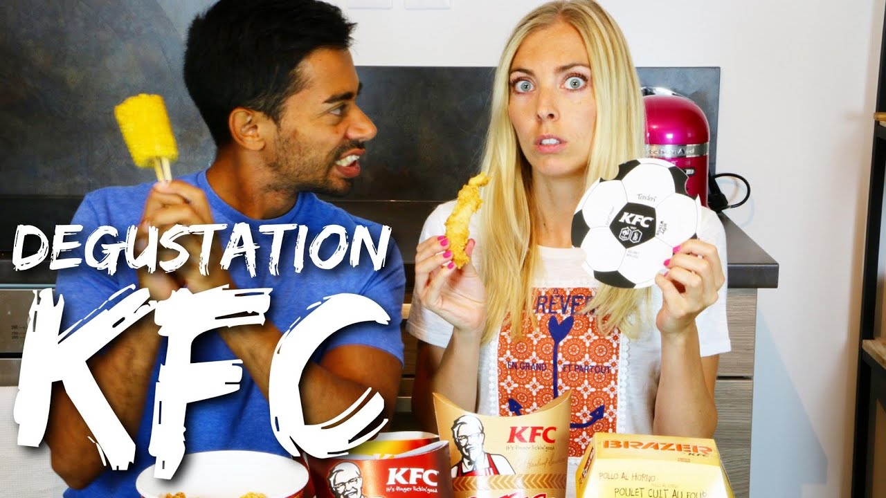 DEGUSTATION KFC EN COUPLE | ON MANGE TOUS LES BURGERS MIAM !