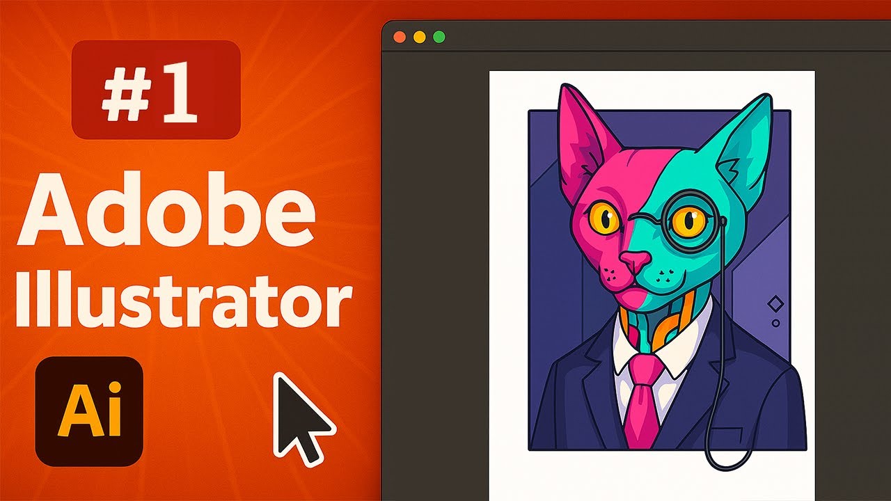 Изучение Adobe Illustrator с нуля / #1 &ndash; Начало работы с Иллюстратор