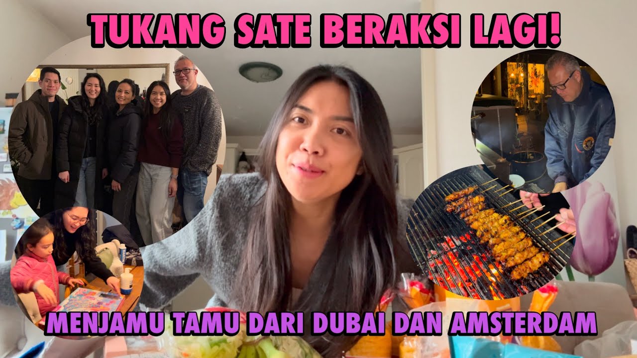 TAMU JAUH MAUNYA CUMA MAKAN SATE AYAM DAN NASI GORENG BUATANKU