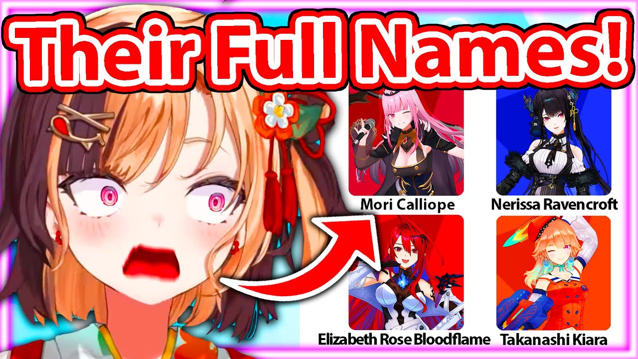 Gigi Realizes Something About HoloEN Members Names and Signatures 【Hololive】