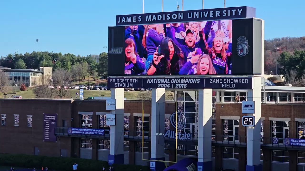 2023 JMU Dukes Football Team Intro (full)