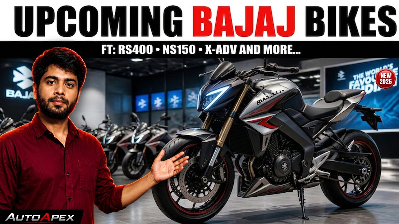 Top 7 Upcoming Bajaj Bikes in India 2026 🔥 | Price, Launch Date & Features