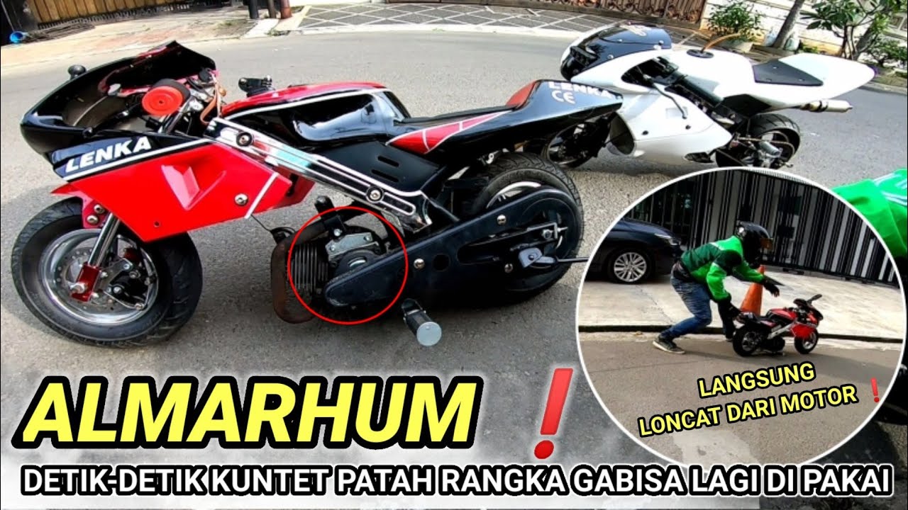 INALILLAHI ❗ KUNTET PATAH RANGKA PAS RIDING  
