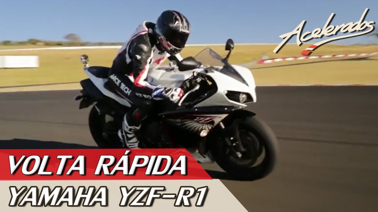 YAMAHA YZF-R1 - VOLTA RÁPIDA #17 COM ALEX BARROS | ACELERADOS