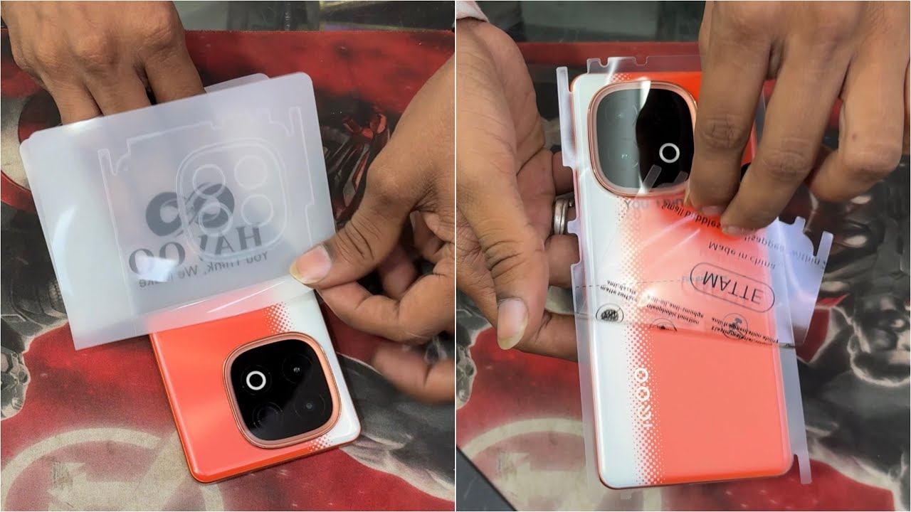Iqoo Neo 10 Back Glass Protector | Iqoo Neo 10 Back Membrane Full Body Cover Lamination Skin Wrap