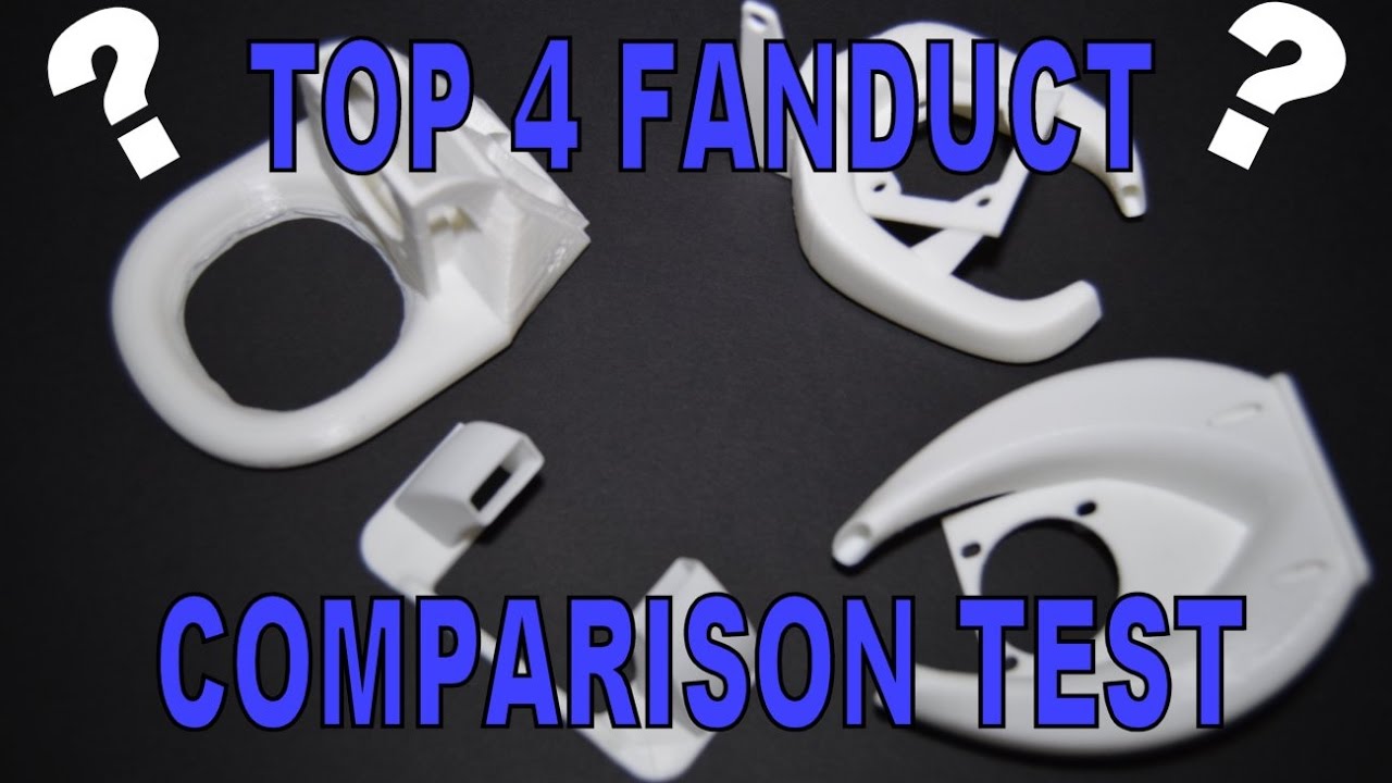 TEVO Tarantula - TOP 4 Fanduct comparison test