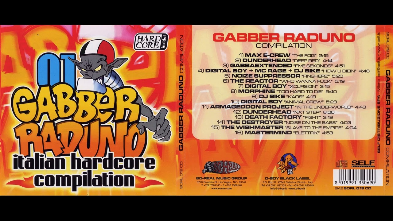 Gabber Raduno 01 - Italian Hardcore Compilation