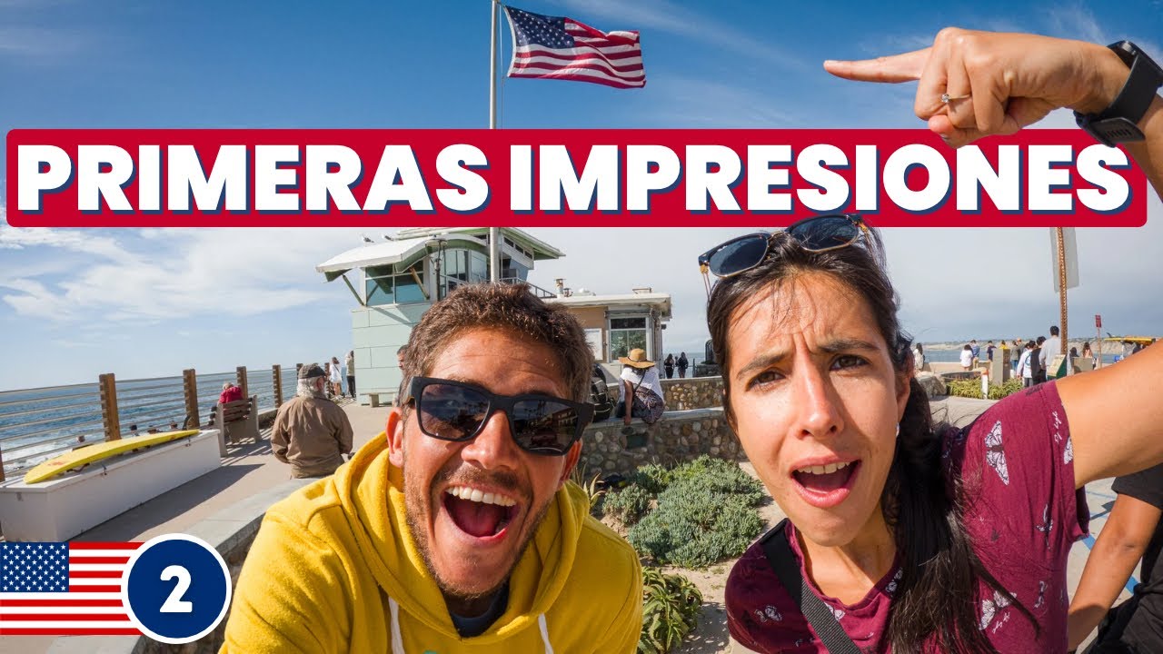 Primeras impresiones de ESTADOS UNIDOS 👉 Llegamos a SAN DIEGO #California 🇺🇸 Ep.2
