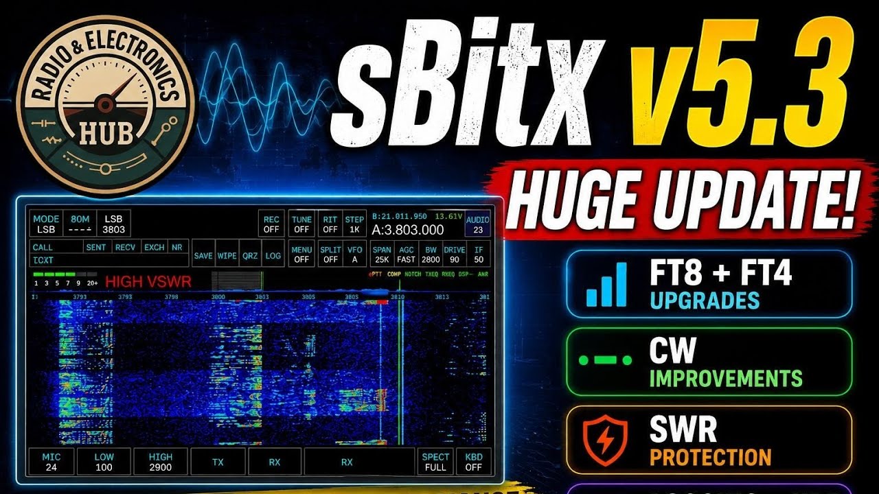 sBitx v5.3 Overview, Highlights, and Features