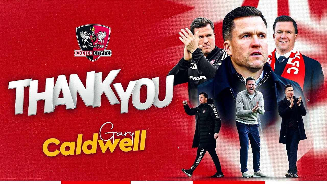 🗣️ Gary Caldwell on leaving Exeter City | Exeter City Football Club