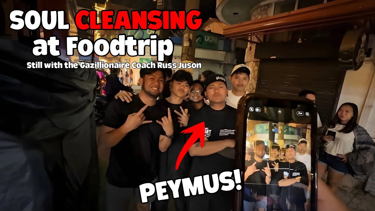 Soul cleansing at Foodtrip with Gazillionaire Coach Russ Juson | Last day in 8 Aliliw Lucban Quezon