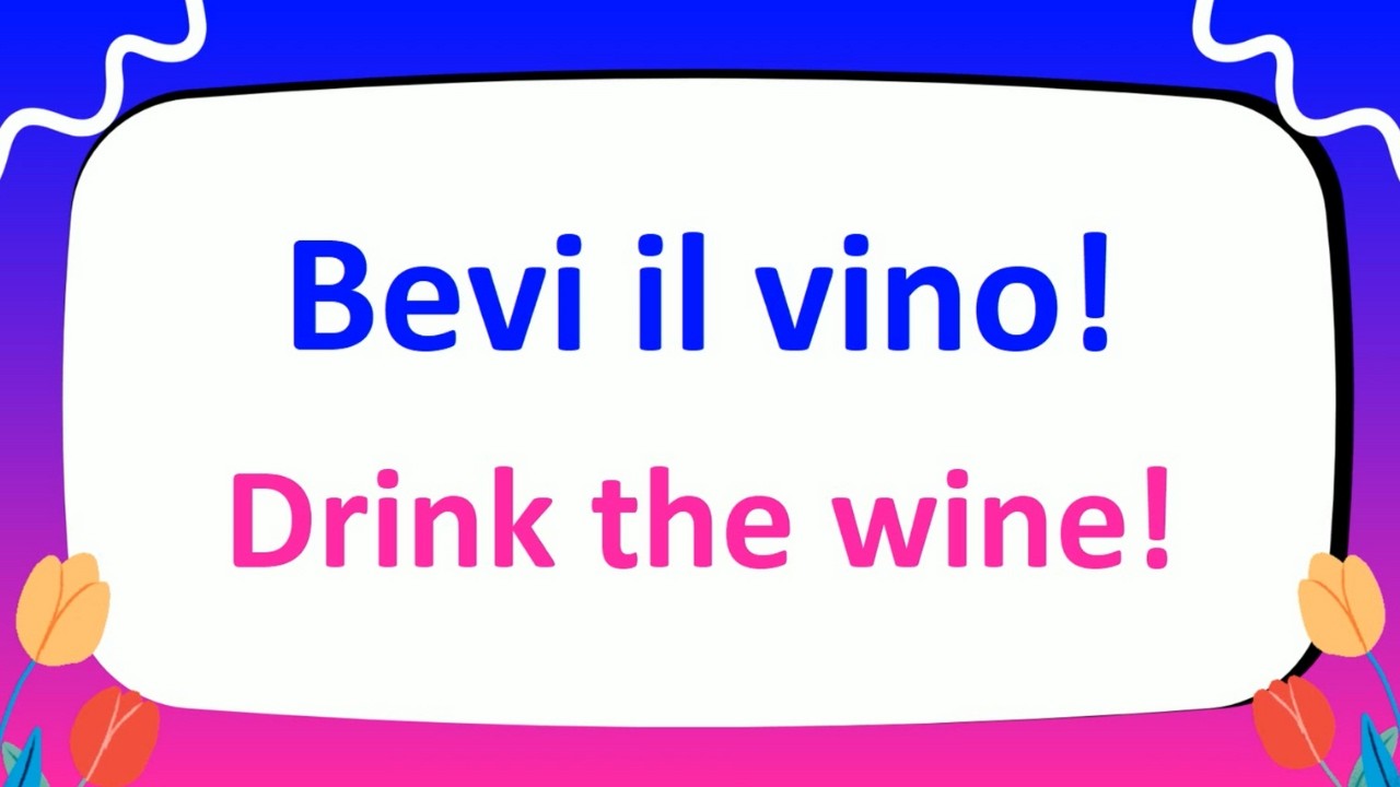 Learn 300+ Most Essential Italian Commands and Questions | Master Important Sentence Structures!