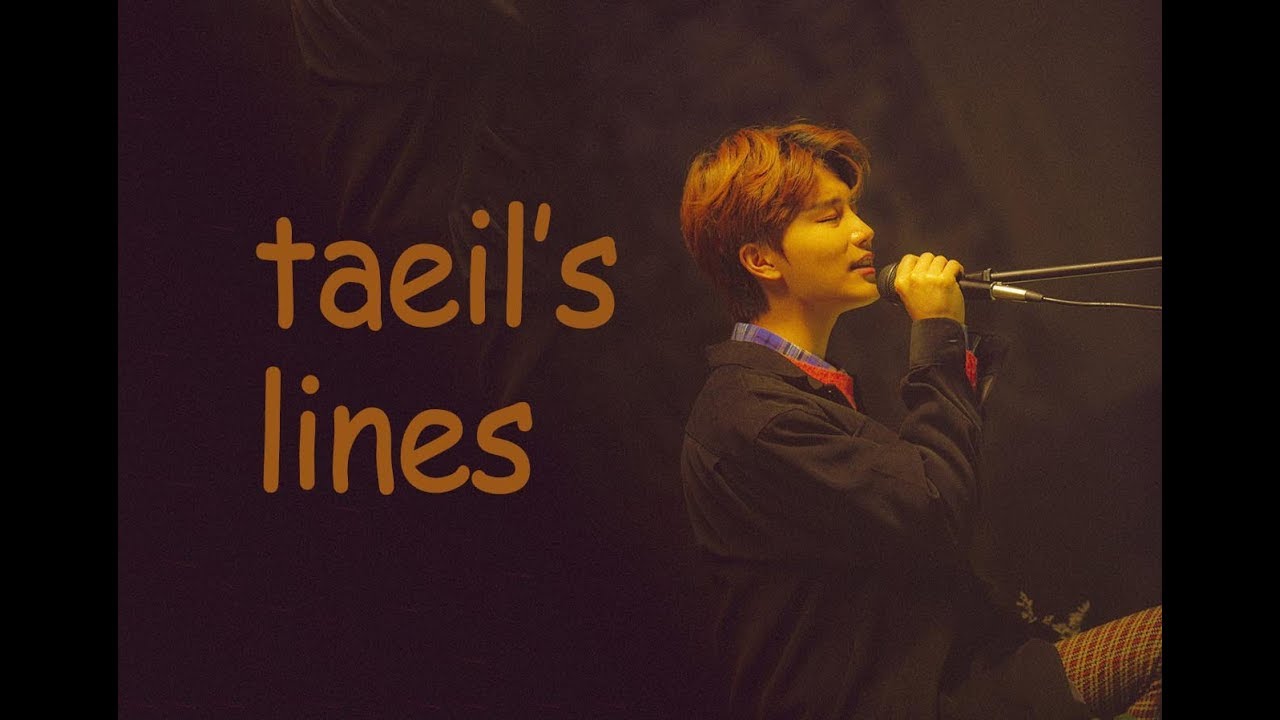 every nct mv but it's only taeil's lines