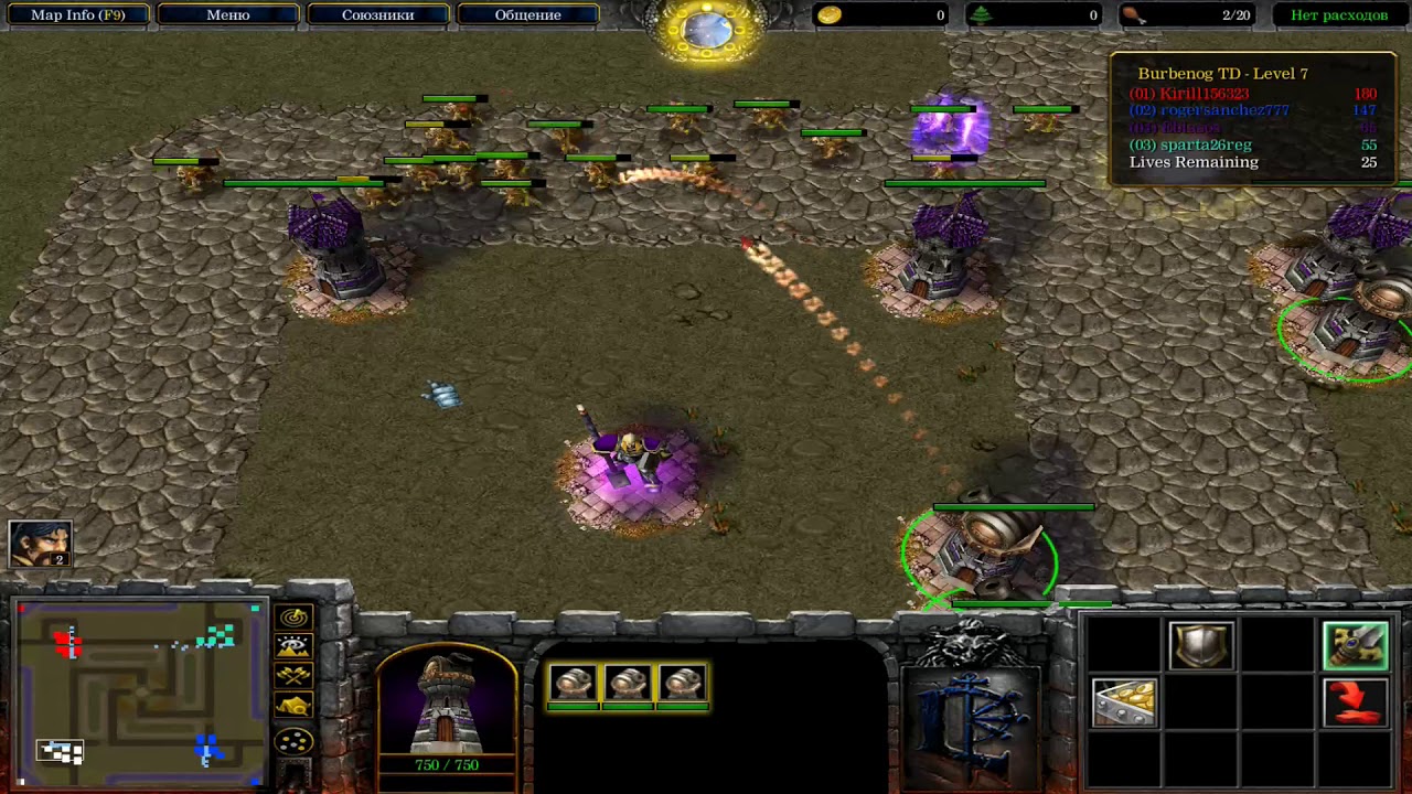 Warcraft 3 Burbenog TD ► Герой очень важен