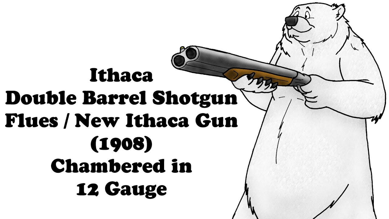 Двуствольный Ithaca 12 калибра