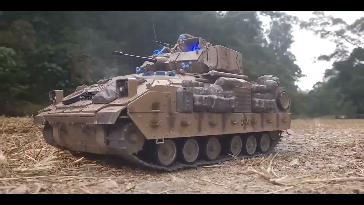 Tongde RC tank 1/16 scale M2A2 fighting vehicles 