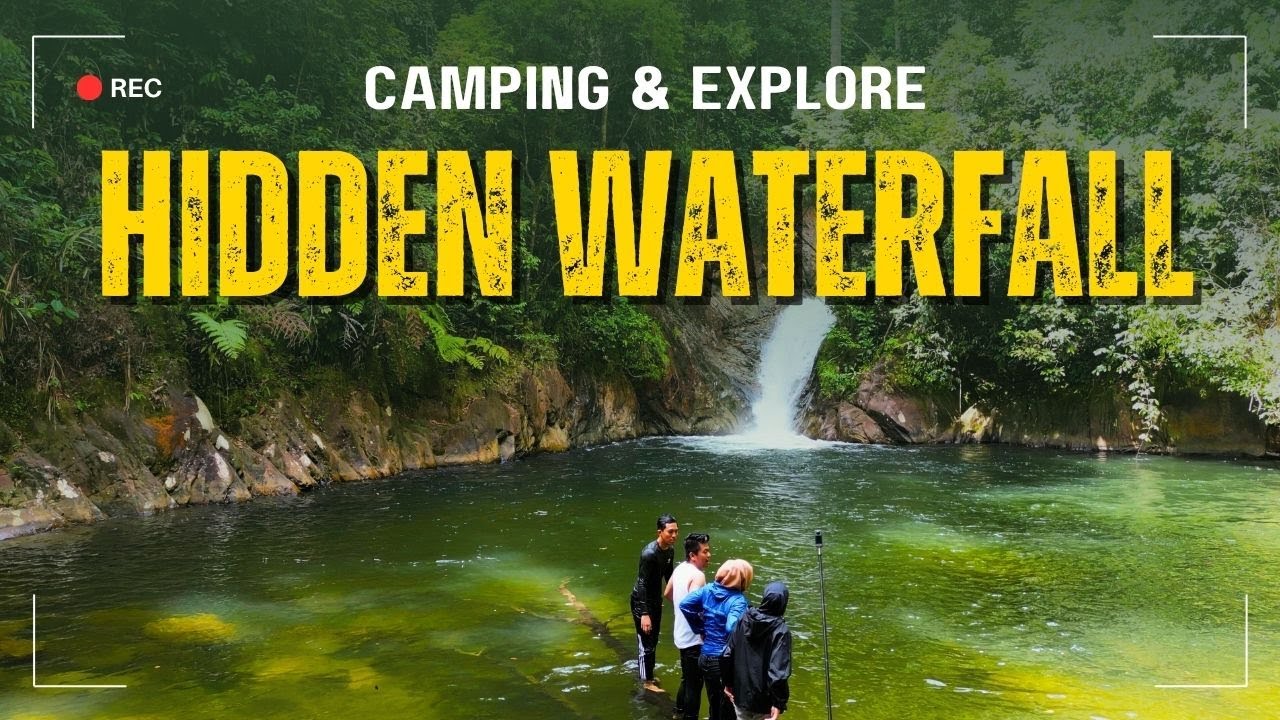 45min dari KL Camping & Hiking AIR TERJUN tersembunyi