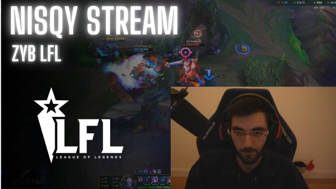 Nisqy LFL ZYB Match Stream | Hiro Manaty Nisqy Jezu Rip | ZYB VS ELS | Proview