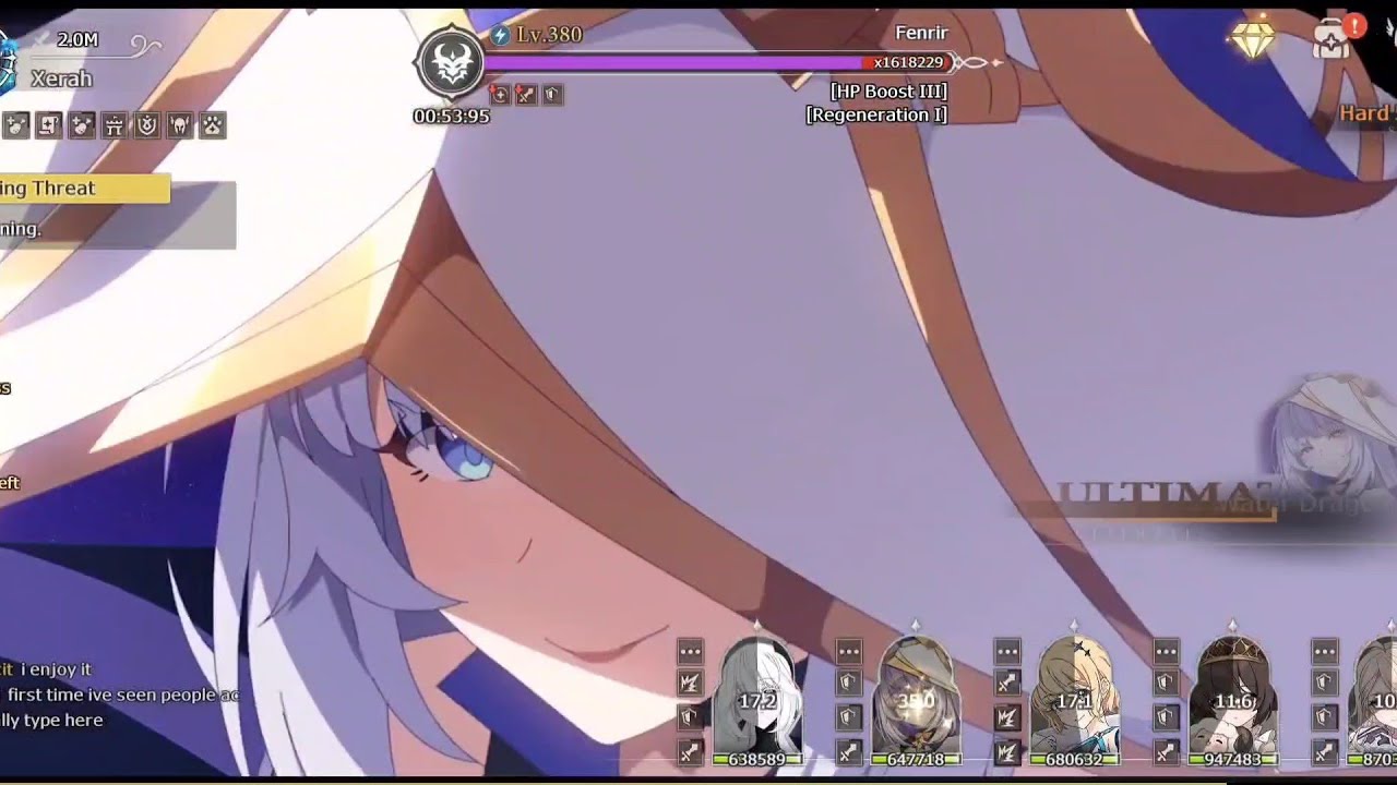 [Lost Sword: Global] 59-40 Hard - Fenrir