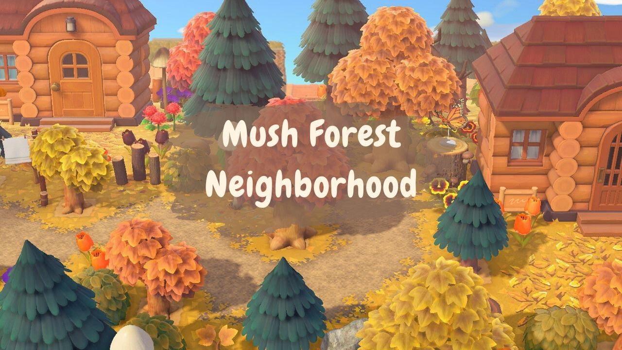 Building a Mushroom Forest Neighborhood for Friendsgiving || Friendsgiving Collab Pt 3