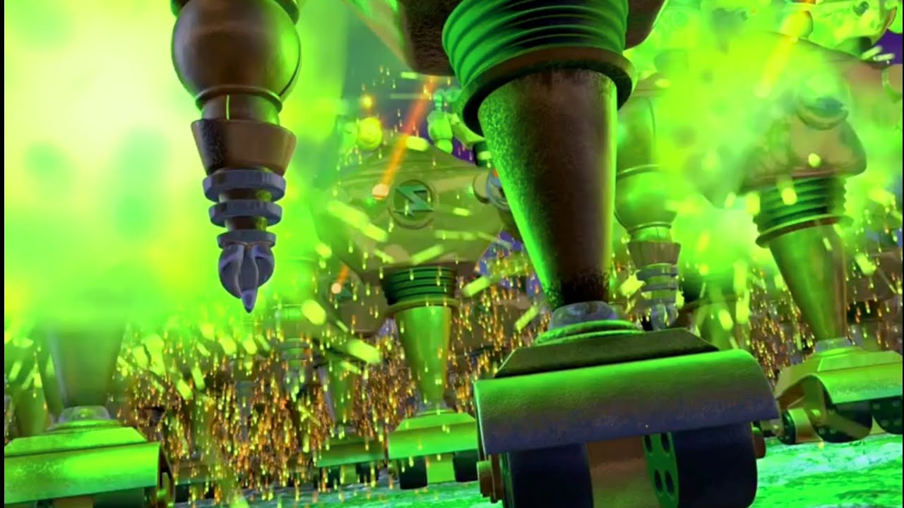Toy Story 2 : “Buzz Lightyear found a way to blow up Zurg’s Robot