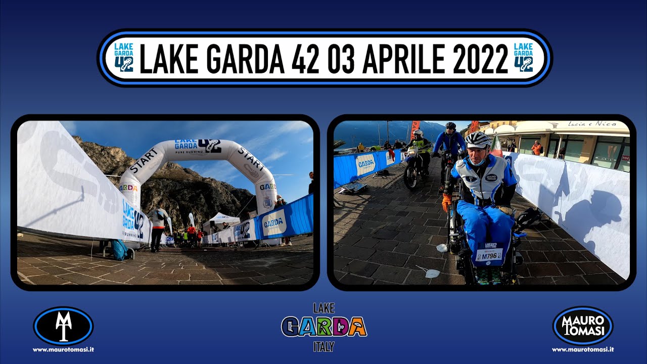 Mauro Tomasi alla Lake Garda 42 del 3 aprile 2022