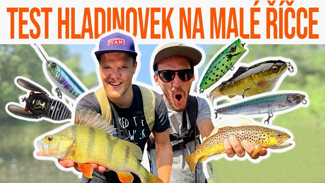 Spousta ryb na hladinovky z malé říčky🐠🐟🐡