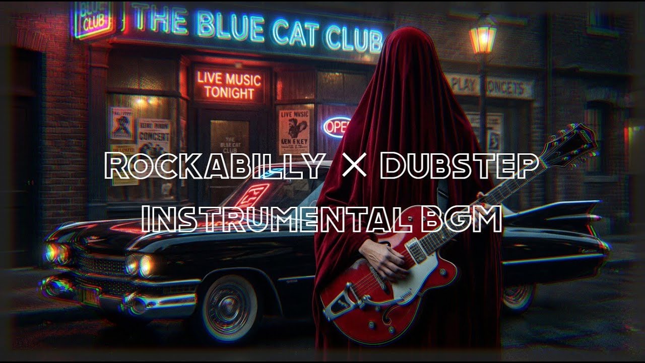 Rockabilly × Dubstep - Midnight Jive - | Instrumental BGM