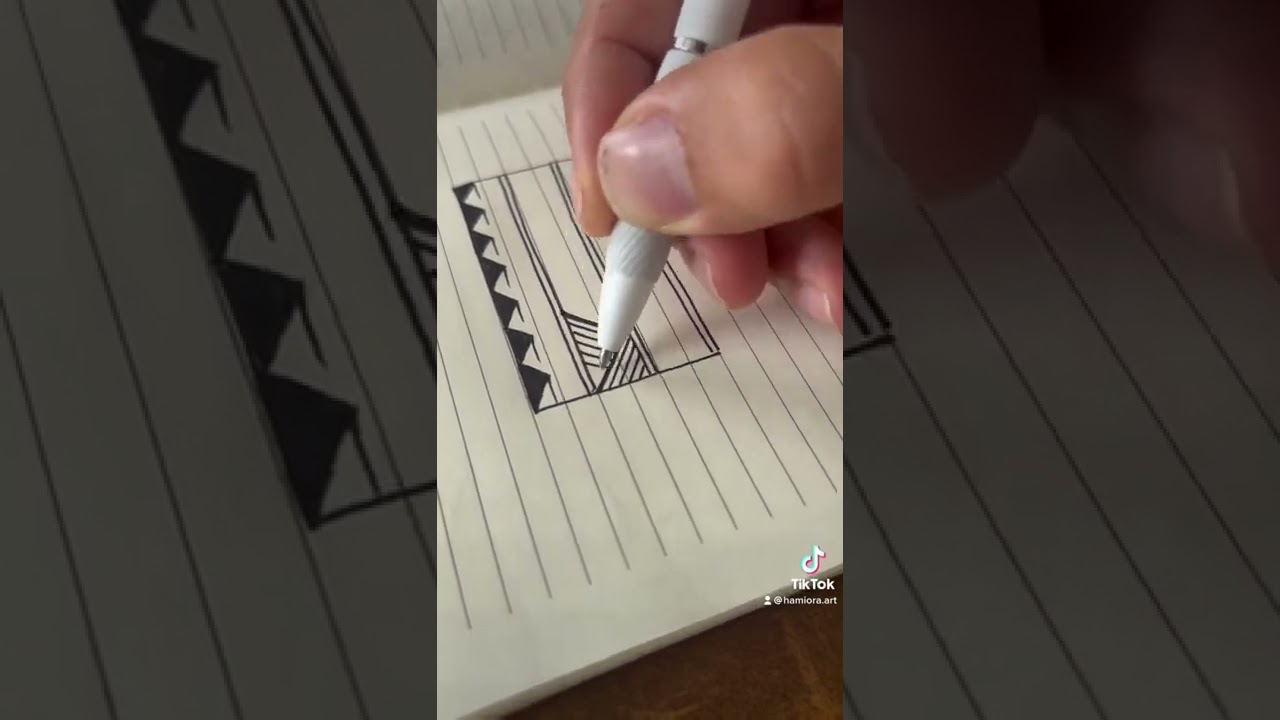 Drawing simple Polynesian designs