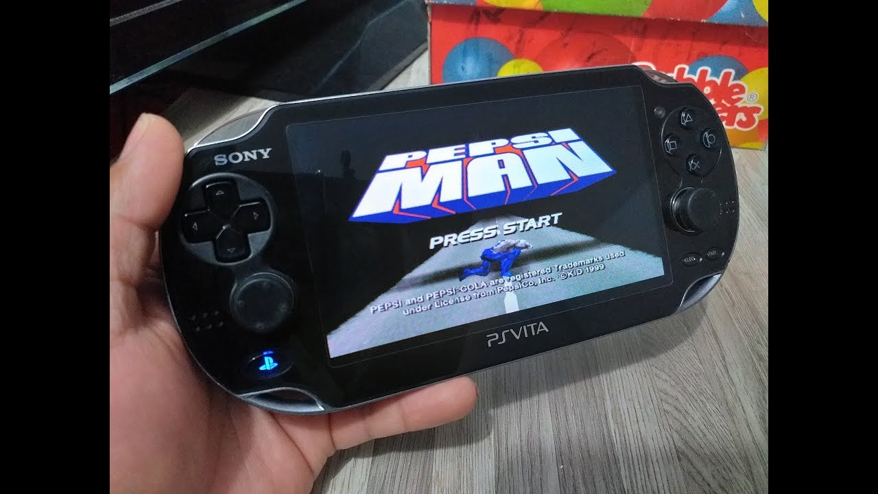 PEPSIMAN Gameplay Ps1 Classic  Psvita® Parte # 1