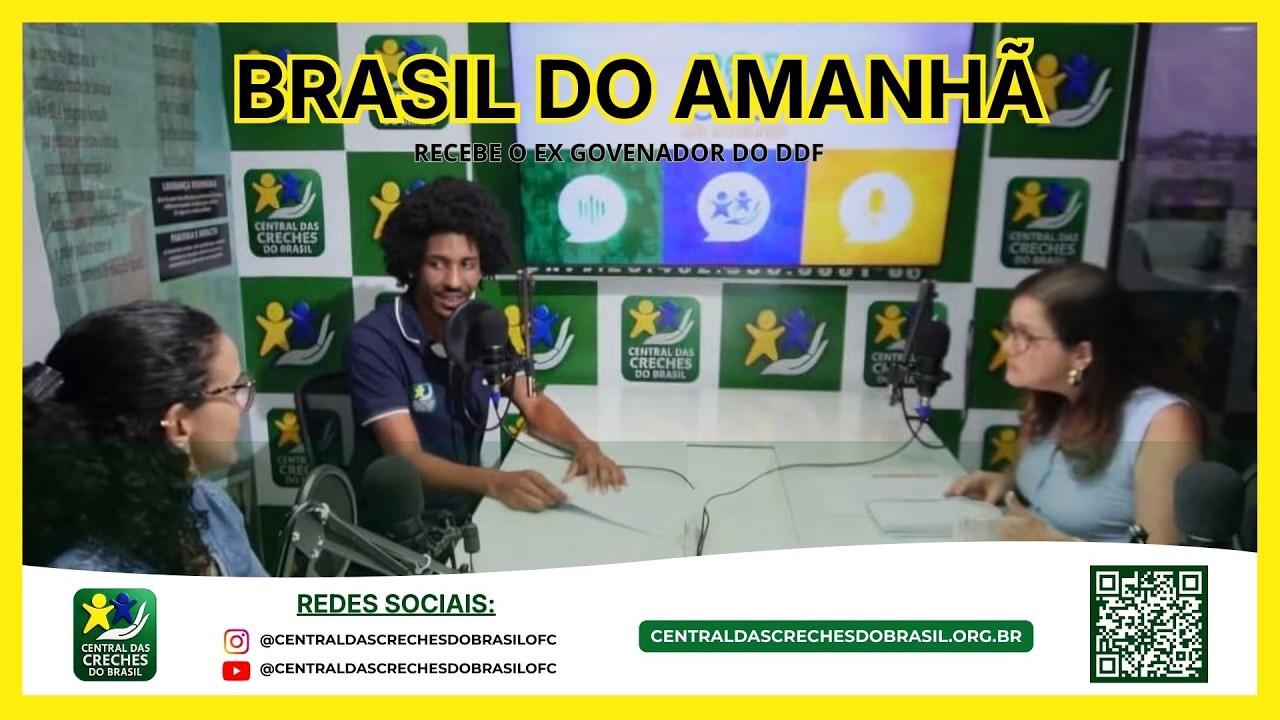 BRASIL DO AMANHÃ RECEBE GRAÇA GOMES psicopedagoga