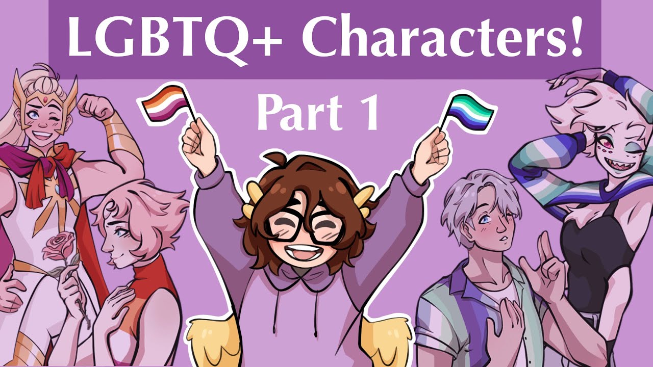 Drawing LGBTQ+ Characters For Pride Month! [PART 1 - Gay MLM + Lesbians]