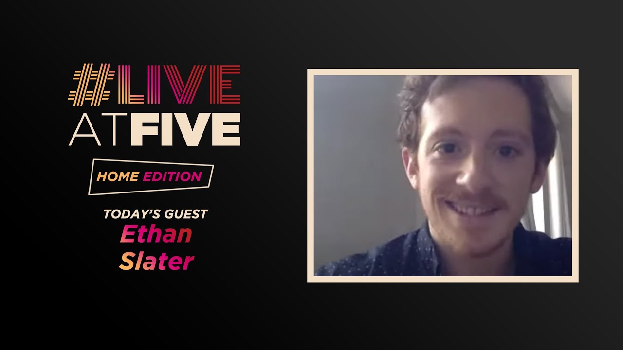 Broadway.com #LiveatFive: Home Edition with Ethan Slater of ASSASSINS & Gerard Canonico